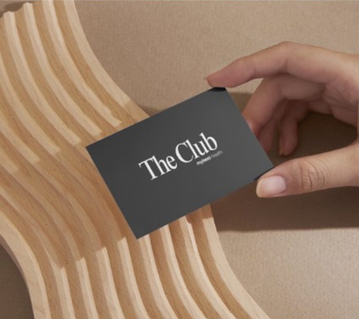 The Club membership card from MyBest Health