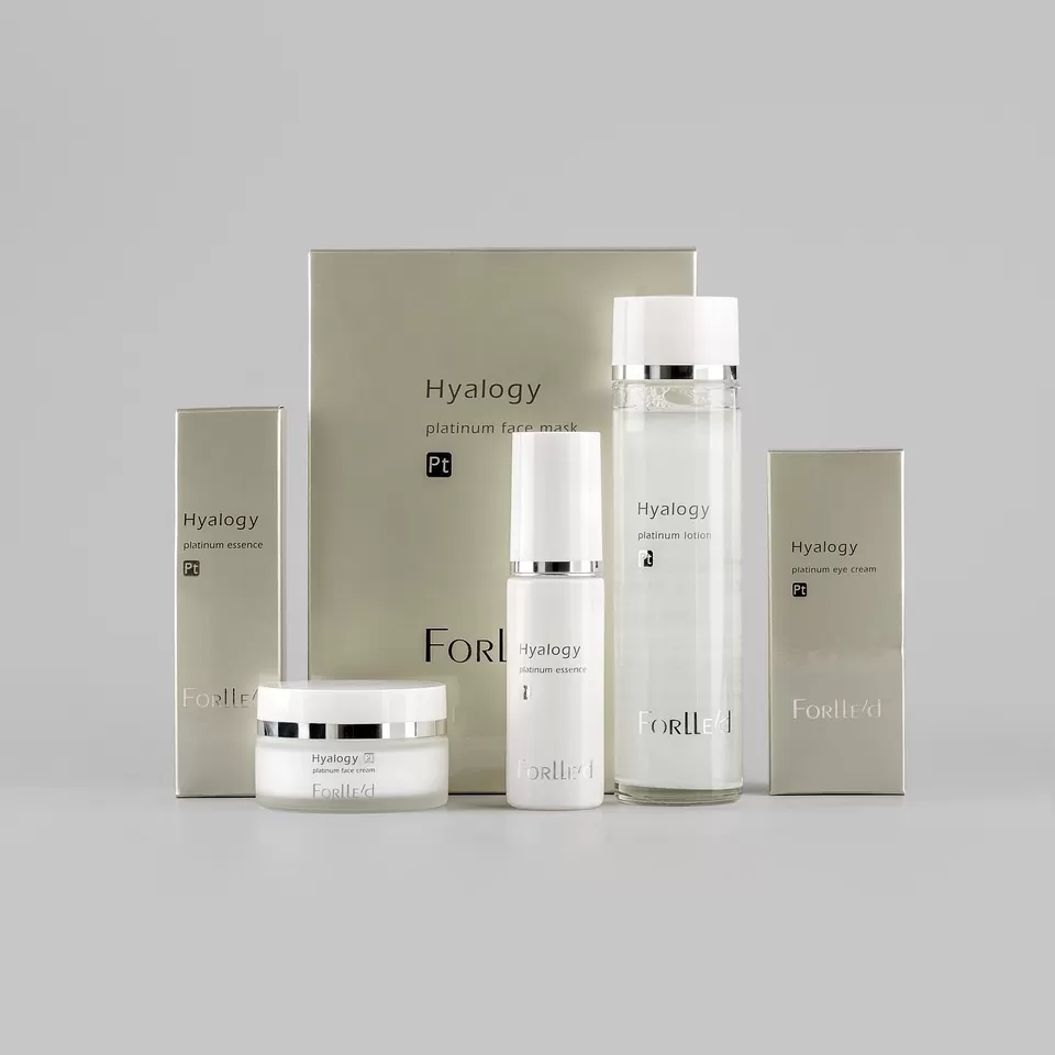 Forlle’d Hyalogy skincare products
