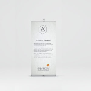 Masterbrand Vitamin A Pull Up Mockup 33 5x81