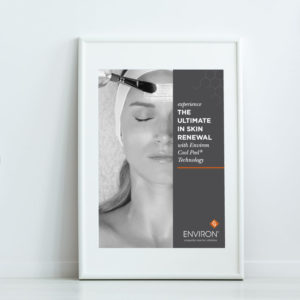 Professional Poster Portrait Cool Peel Mockup | SkinHealth Canada